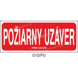 Požiarny uzáver